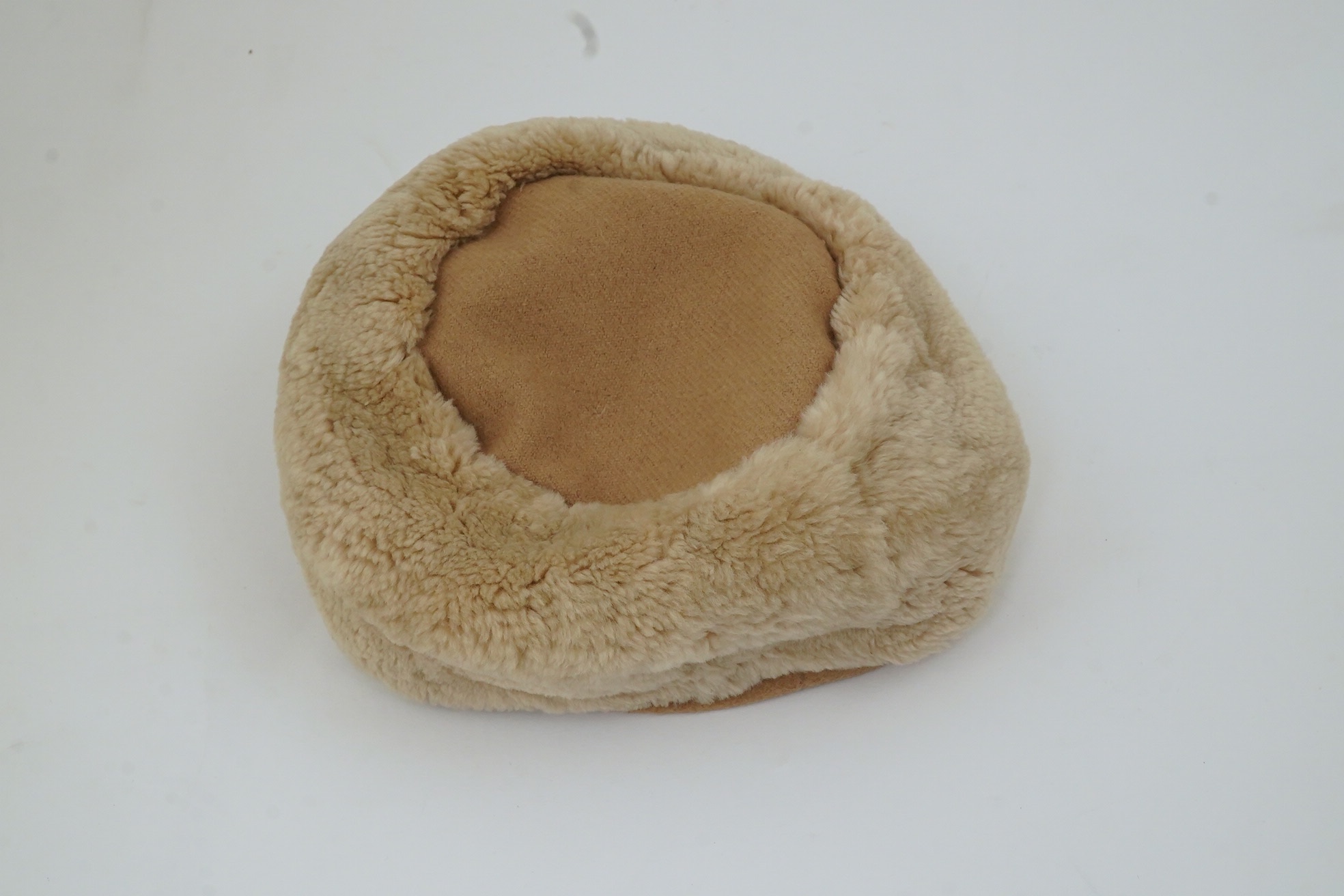 A 1950's lady's fur hat formerly the property of Audrey Hepburn